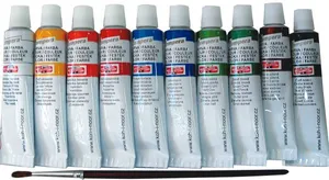 Tempera Farben 16ml - 162586 Gelb dunkel